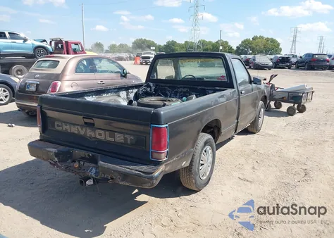 1989 Chevrolet S Truck S10 из США, поврежденный, VIN 1GCBS14E7K2270252